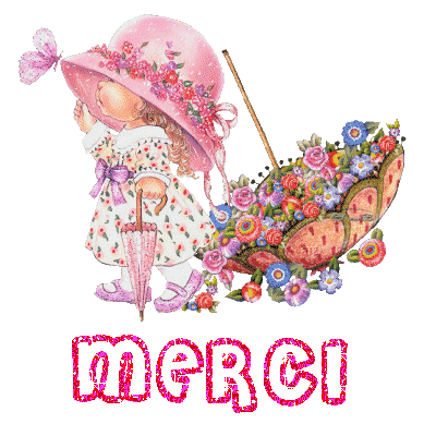 Gif merci fillette